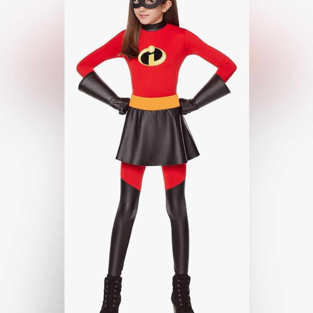 Disney Pixar Superhero The Incredibles Violet Halloween Costume Girls- Size M